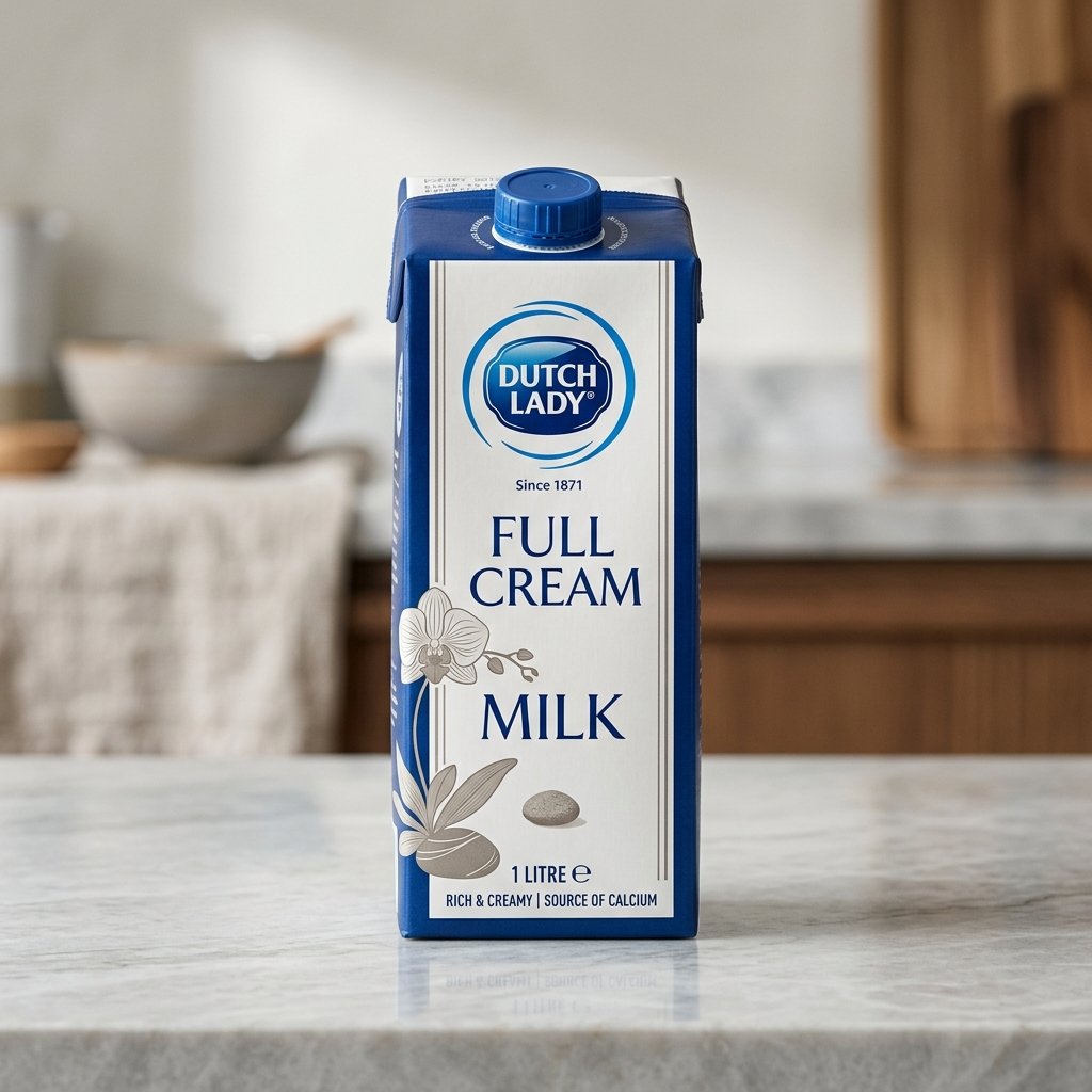 Dutch Lady Full Cream Milk (1L)